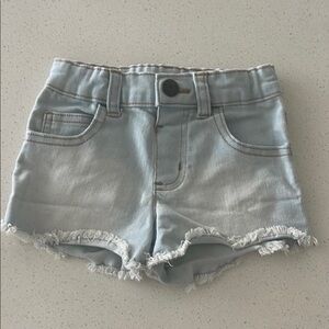 Garanimals Blue Denim Shorts with Frayed Hem